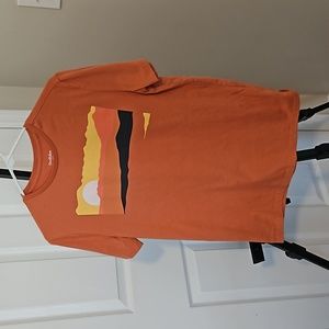 Goodfellow & CO Medium Orange Graphic Top